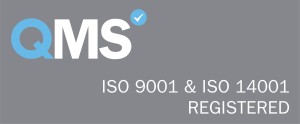 QMS ISO 9001 & ISO 14001 logo