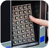Alphanumeric Keypad for Pay by Plate parking systems