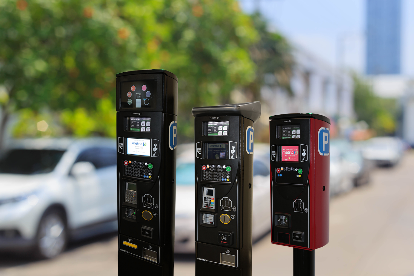 METRIC Parking Systems - The METRIC Elite LS Touchscreen Parking Terminal