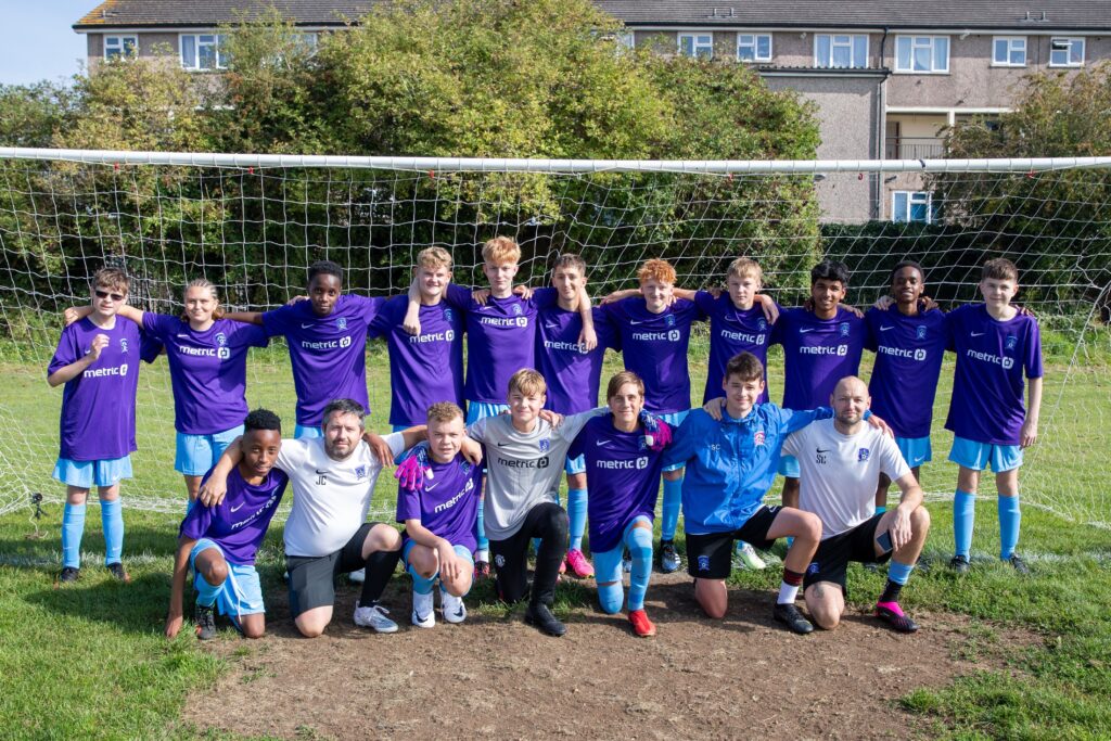 Football sponsorship of Abbey Meads FC