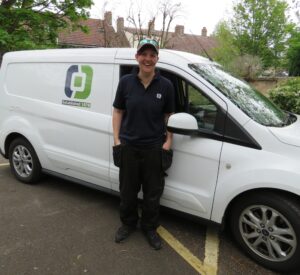 Field service parking engineer Clare Horkley